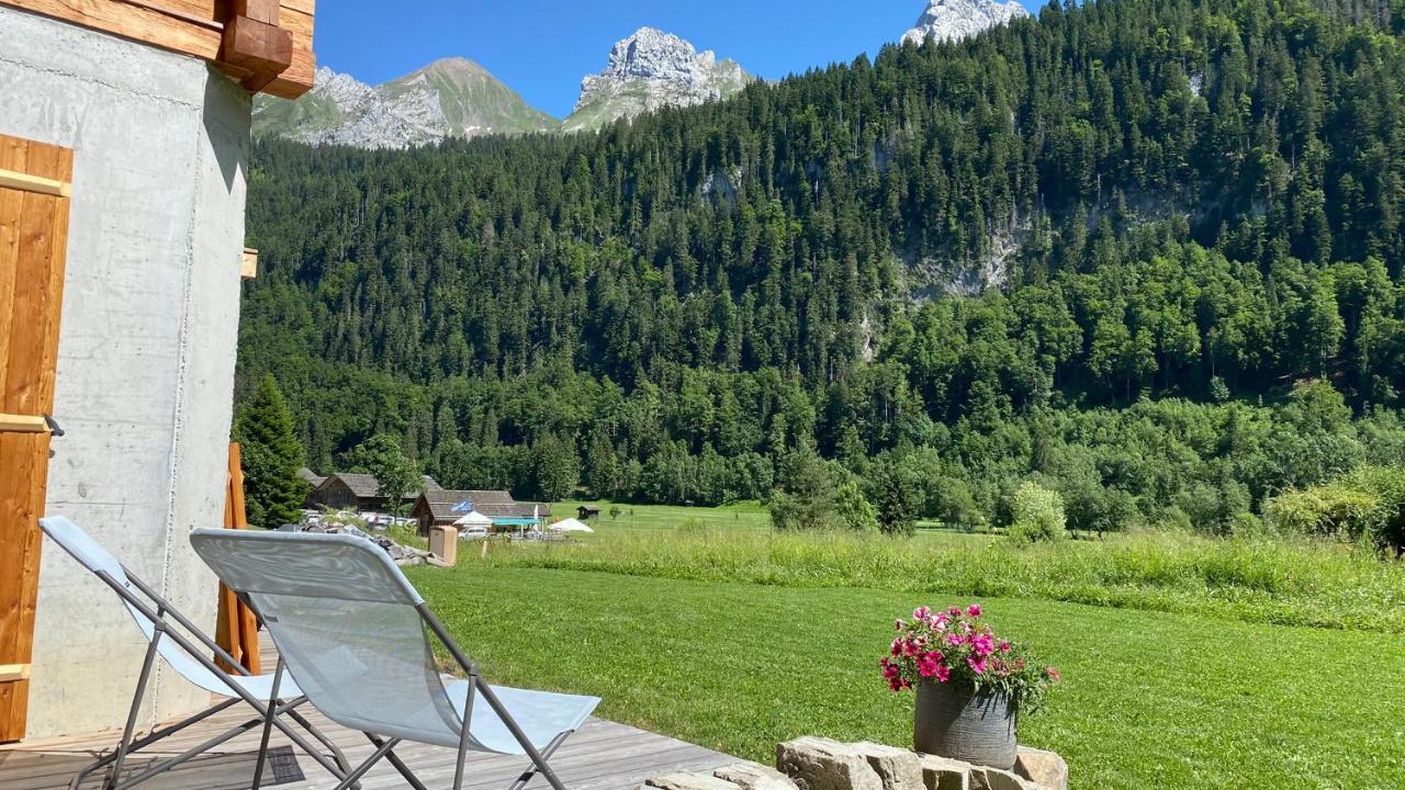 Chalet Birdie Le Grand-Bornand Exteriör bild