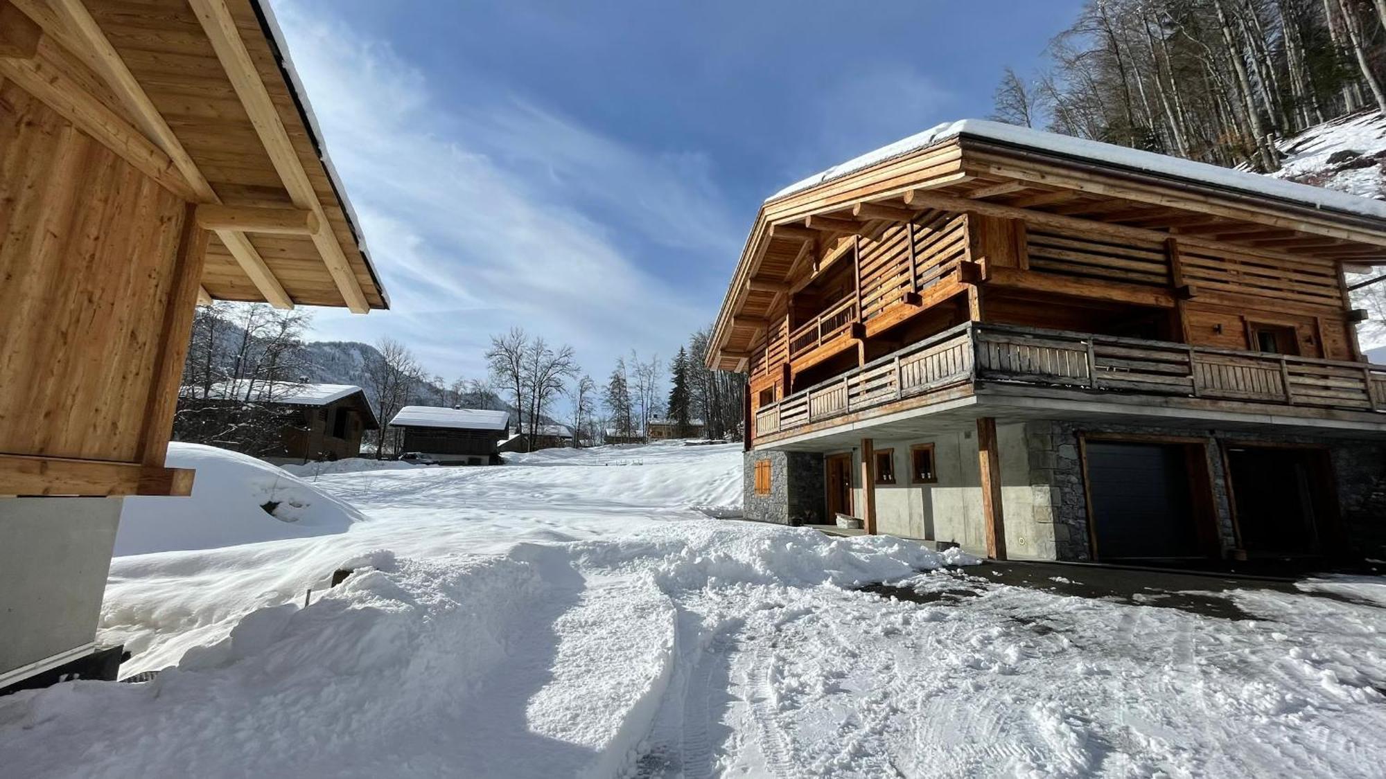 Chalet Birdie Le Grand-Bornand Exteriör bild